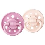 Duo sucettes caoutchouc - dodie - gaia - ronde - 0 / 6 mois - jardin botanique