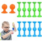 Suckerjeux ventouse12 pi�ces jeu de lancer de jouets ventouse sucker darts game jeu de flechette ventouseenfan ...
