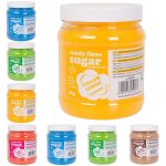 Sucre pour barbe � papa aromatis� color� lot de 8 x 1 kg