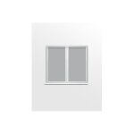 Sucre docre brise bise dolly 70x90 cm - gris