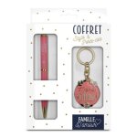 Sud trading company - coffret stylo et porte cl�s - mamie - 31120