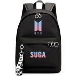 Suga kpop bts sac  dos bangtan garon cole sacoche voyage  bandoulire jungkook - noir