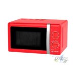 Suinga - micro - ondes grunkel dune capacit de 20 litres. couleur rouge.
