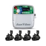 Programmateur darrosage - rain bird - esp - tm2 - 4 zones - 4 �lectrovannes - int�rieur
