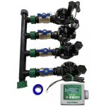Systme darrosage automatique - rain bird - suinga - 4 zones - programmateur esp 9v - lectrovannes 24v ...