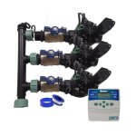 Système darrosage automatique - rain bird - elc401 - 3 zones - programmateur - Électrovannes 24v Système darrosage automatique - rain bird - elc401 - 3 zones - programmateur - Électrovannes 24v