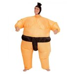 Costume de lutteur sumo gonflable - horror - shop - taille unique - 100% polyester - noir - pour adulte ...