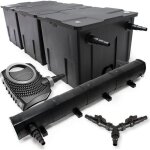 Sunsun kit filtration bassin 90000l 72w strilisateur neo10000 80w pompe - 55178