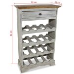 Sup774791 casier  vin - casier  bouteille meuble range bouteille - etagre de rangement bois massif ...