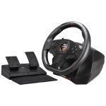 Volant de course - subsonic - sv710 - pdalier avec vibrations - compatible pc - 270 de rotation