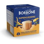 Superginseng - caf� au ginseng - 64 capsules (4 paquets de 16) - compatibles avec les machines � caf� ...