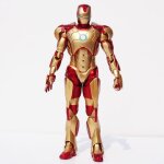 Superhero action film iron man 3 mark 42 pvc action figure collection jouet model 7 18 cm
