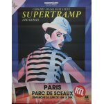 Supertramp - french tour 1983 - 115x150cm - affiche / poster