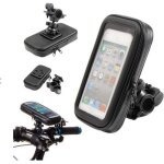 Support accroche etui etanche telephone smartphone velo moto trotinette iphone protection waterproof ...