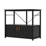 Support pour aquarium meuble en bois et m�tal r�sistant avec rangement aquarium terrarium de tortue et ...