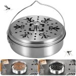 Support de bobine de moustiquebr�leur dencens portableporte - encens ronds avec couvercle et poign�epour ...