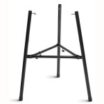 Support pour br�leur � gaz � 3 pieds robuste pour br�leurs � paella 35 � 70 cm briebe legl3 noir 00119 ...