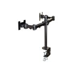 Support de bureau pour 2 crans lcd - newstar full motion dual desk mount (clamp) fpma - d960d - noir ...