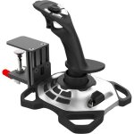Support de bureau pour joystick - suteo - compatible extreme 3d pro - noir - ajustable - �paisseur max ...