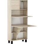 Support de bureau pliable homi domestique ordinateur pliant chêne sonoma Support de bureau pliable homi domestique ordinateur pliant chêne sonoma