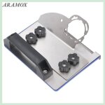 Support de chanfrein pour meuleuse dangle - aramox - type 100 - biseau 45� - acier inoxydable - �lectrique ...