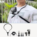 Support de cou pour appareil photo - xvx - sangle de poitrine - prise de vue vid�o pov - extension incurv�e ...