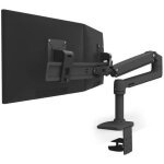 Support décran - ergotron - lx desk dual direct arm - 2 écrans lcd - noir mat - taille max : 25 pouces ... Support décran - ergotron - lx desk dual direct arm - 2 écrans lcd - noir mat - taille max : 25 pouces ...