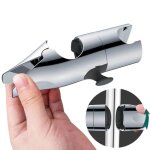 Support de douche - inf - pommeau  pince - rglable - installation facile - compatible standard