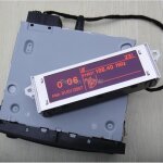 Support d�cran dorigine pour kit affichage usb et bluetooth moniteur rouge 12 broches 307 207 408 ci