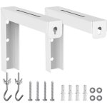 Support en l pour �cran de projection support de suspension mural ou au plafond extension r�glable avec ...