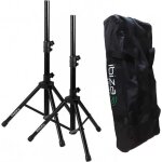 Mini supports d'enceintes avec housse - hauteur max 1. 20m / charg 30 kg - ibiza ss01b - mini