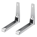 Support tagre inox paisseur volutive pliable cuisine rack micro - ondes support mural