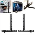 Support de fixation universel pour barre de son au - dessus ou en - dessous de tv Support de fixation universel pour barre de son au - dessus ou en - dessous de tv