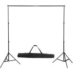 Support de fond avec syst�me pour studio photo t�lescopique 155 - 300 cm