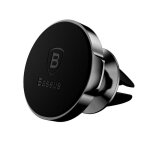 Support de t�l�phone - baseus - small ear - installation grille de ventilation - rotation 360� - noir ...