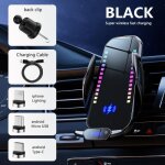 Support magntique pour tlphone de voiture chargeur sans fil 100w pour samsung xiaomi iphone station ...
