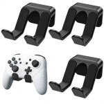 Support manette jeu mural - 3 compatible ps3 / ps4 / ps5 / xbox / switch casque gaming accessoire - noir ...