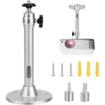 Support de mini projecteur plafond 360� ? charge 5kg 18x8. 8cm r�glable surveillance