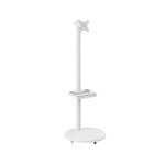 Support mobile pour tv ewent ew1593 24 - 43 blanc