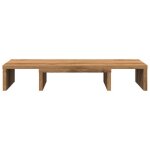 Support de moniteur r�glable - wiens - ch�ne artisanal - bois ding�nierie - 60 - 90x24x105 cm - capacit� ...