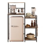 Support multi - usage pour mini - r�frig�rateur et micro - ondes �tag�re de cuisine pratique � 5 niveaux ...