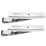 Support mural pour four � micro - ondes en acier inoxydable fafeicy - blanc - charge maximale 77lbs