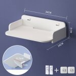 Support mural pour projecteur - ulisem - bo�te de rangement pour c�bles - composite bois - plastique ...