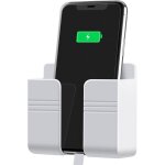 Support mural pour t�l�phone avec fixation adh�sive. support pour la douche la recharge et les camping ...