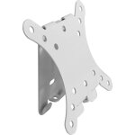 Support mural pour t�l�viseur - turbix - blanc - extra plat 15 cm - pour �crans 13 � 32 - vesa 50 / 75 ...
