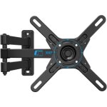 Support mural tv 17 - 42 pouces avec extra long bras accroche tv orientable et inclinable fixation tv ...