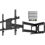 Support mural tv pivotant inclinable bras articul� extra long 850mm compatible �crans lcd / led / oled ...