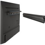 Support mural tv sans cheville - turbix - 13 - 55 pouces - vesa 100x100 � 400x400 mm - fixe - installation ...