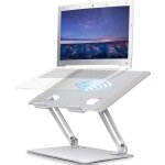Support ordinateur portable - cheflaud - laptop stand - r�glable - ventil� - aluminium
