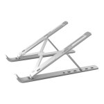 Support de ordinateur portable ventilé en aluminium - daihan - ergonomique - argent Support de ordinateur portable ventilé en aluminium - daihan - ergonomique - argent